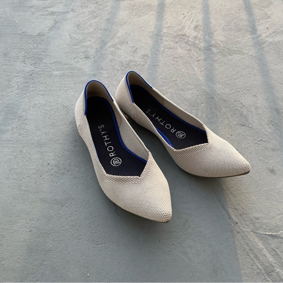 🚫SOLD | Rothy’s 7 // The Point / Retired Flax Birdseye - Picture 5 of 5